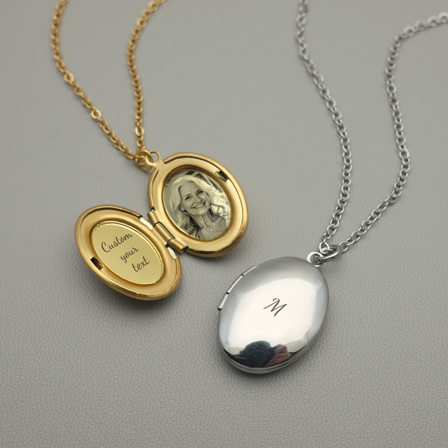 Fashion Women Picture - Personalized Locket Necklace Custom Photo Necklace