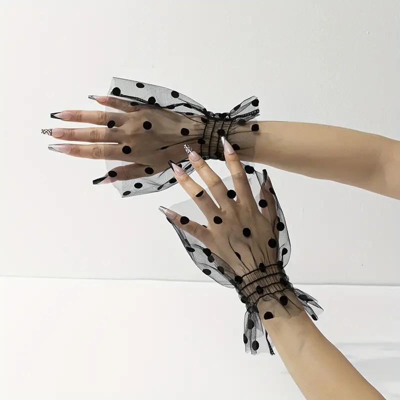 Women Fashion Gloves - 1 Pair Props Nail Tips Display