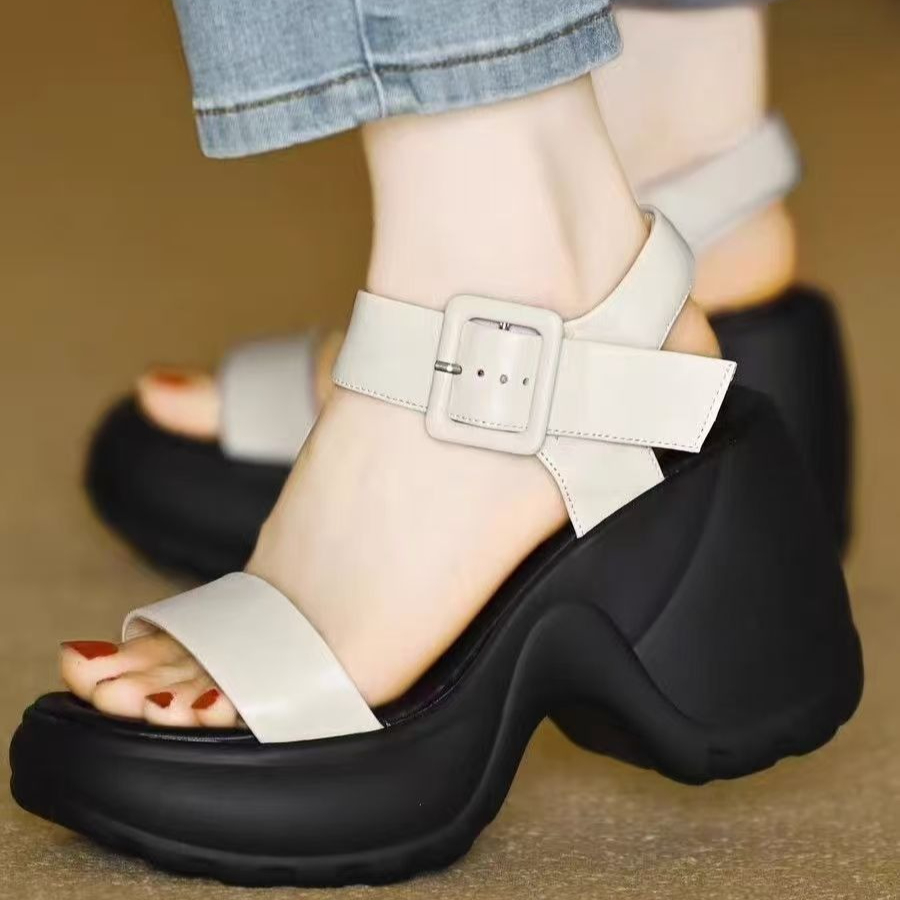 Women'S Fashion Petite - Wedge Platform Sandals Women's Summer 2026