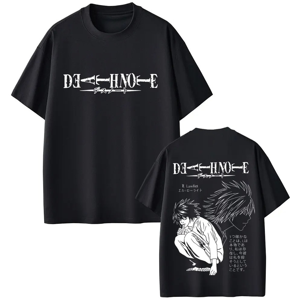 Women'S Fashion From The 90S - 2026 Anime Death Note T-shirt Yagami