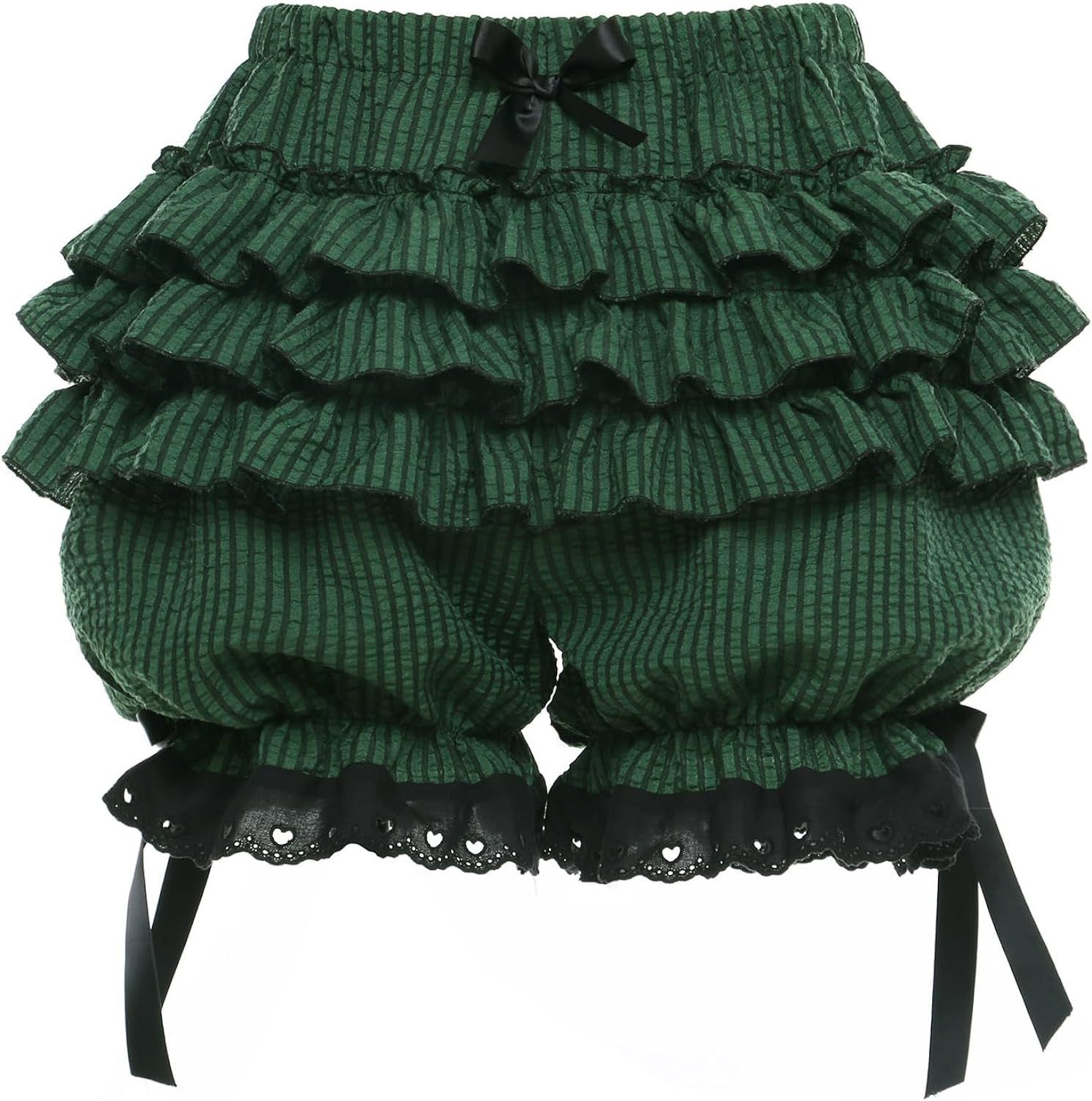 Women'S Fashion Kilt - Lolita pants cute strap bow-knotted lace
