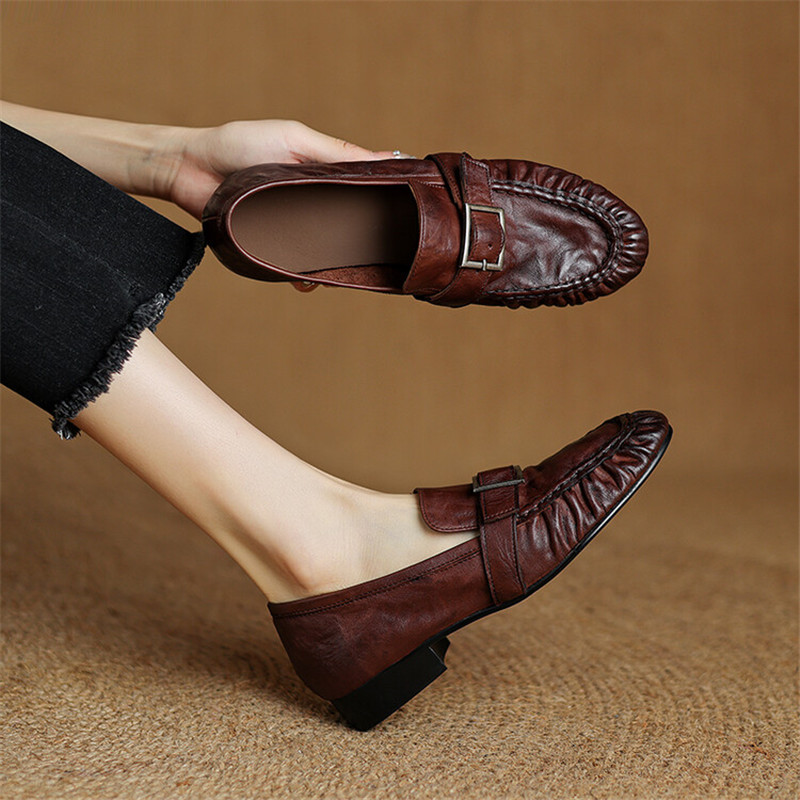 Women'S Fashion Day - New Autumn Genuine Leather Women Pumps
