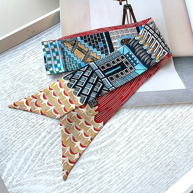 Women'S Fashion Layering - 100% Silk Ring Scarf Neckerchief 2023