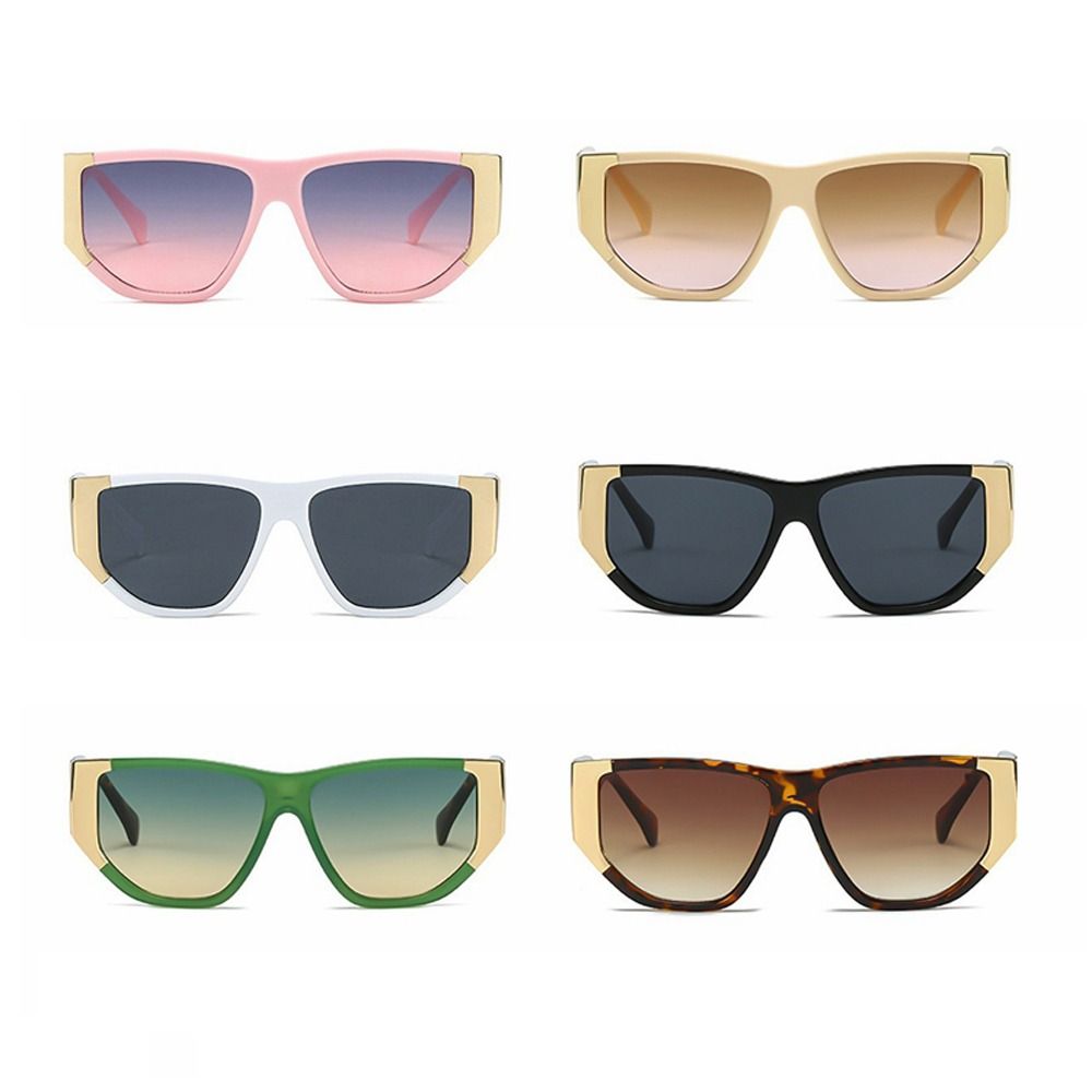 Women'S Fashion Glasses With Clear Lenses - PC Sunglasses Goggles Gradient Lenses Block