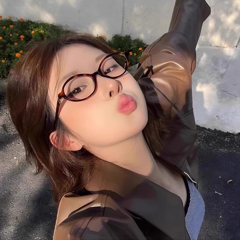 Women'S Fashion Glasses With Clear Lenses - Hiking 4pcs Fashion Female Small Oval