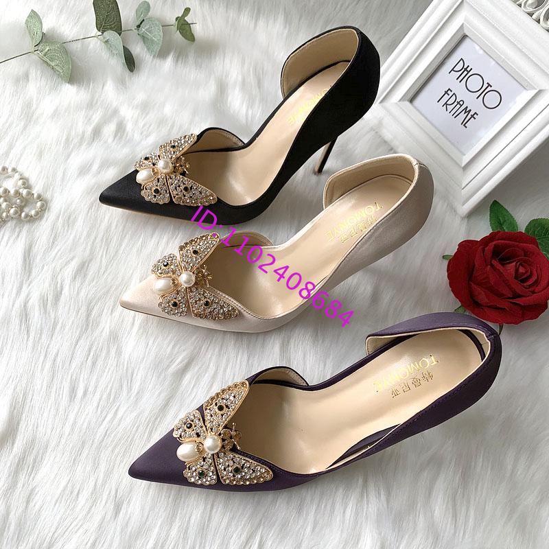 Design Women Pearl Rhinestone  - Women Fashion Designer Dresses Photos 评论和价格