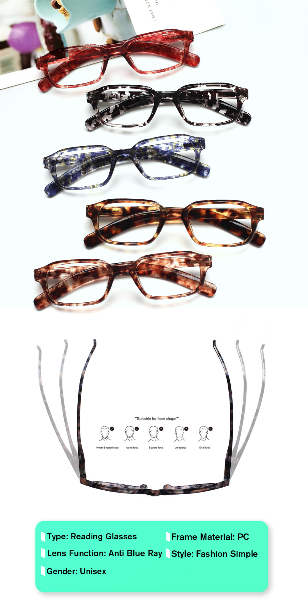 Women Reading Glasses Fashiona - Women'S Fashion Glasses With Clear Lenses 评论和价格