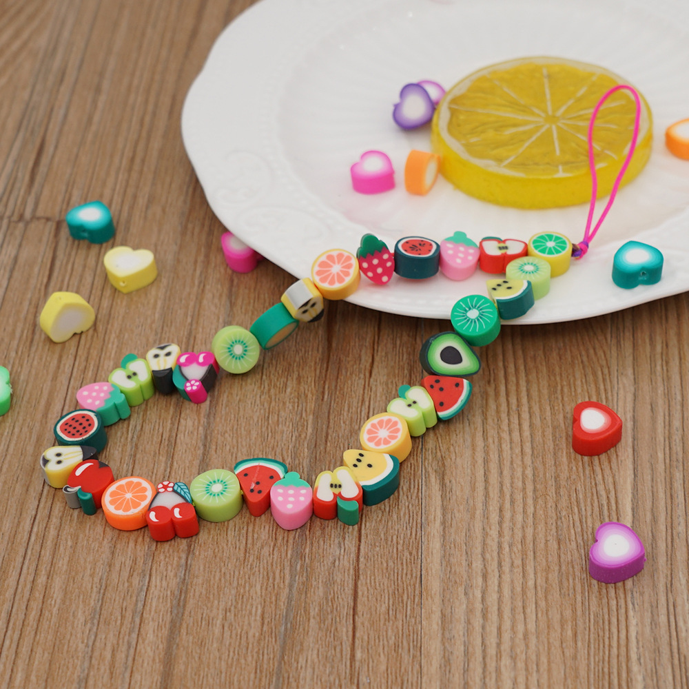 Cute Fruit Bead Phone Strap Ch - Fashion Women Picture 评论和价格