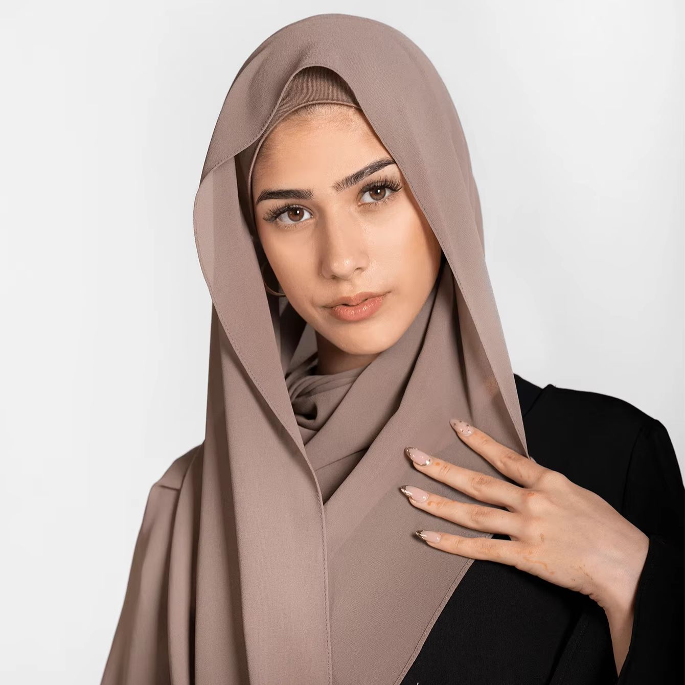 2Pcs/Set Women's Hijab Scarf A - Women Fashion Wear 评论和价格