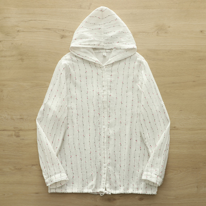 100% Cotton Yarn Loose Hooded  - Hoodie Women Oversized 评论和价格