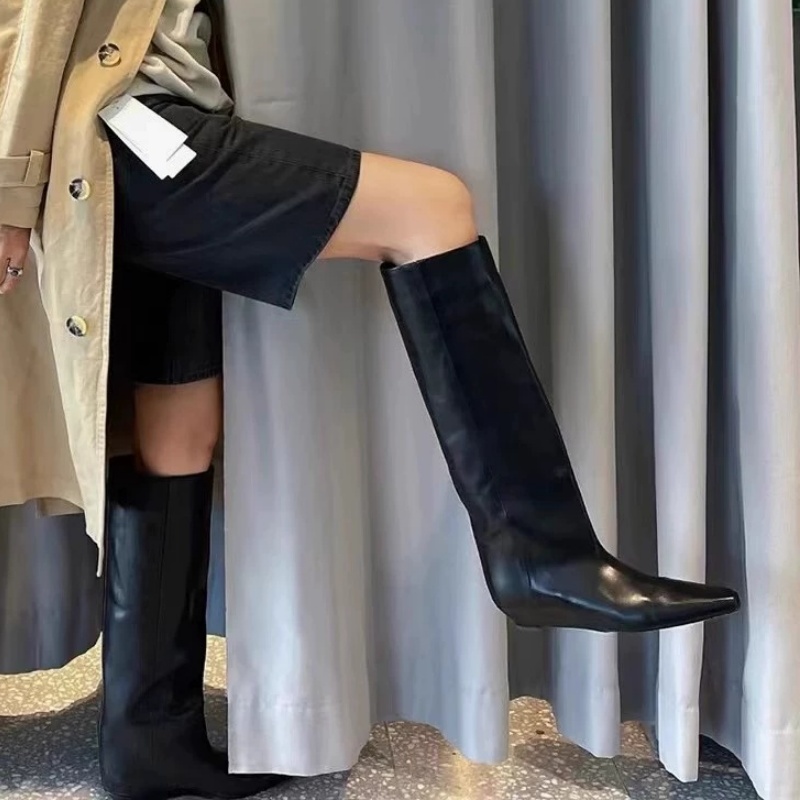 Fashion Women's Knee High Boot - Women'S Fashion Leather Boots 评论和价格