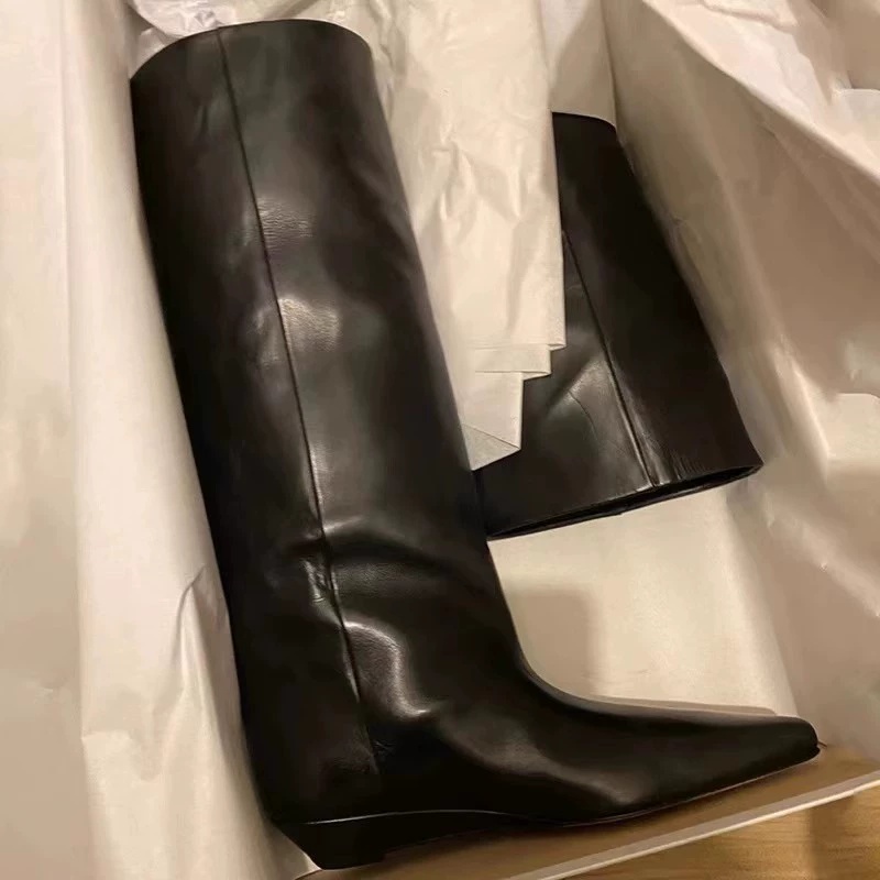 Fashion Women's Knee High Boot - Women'S Fashion Leather Boots 评论和价格