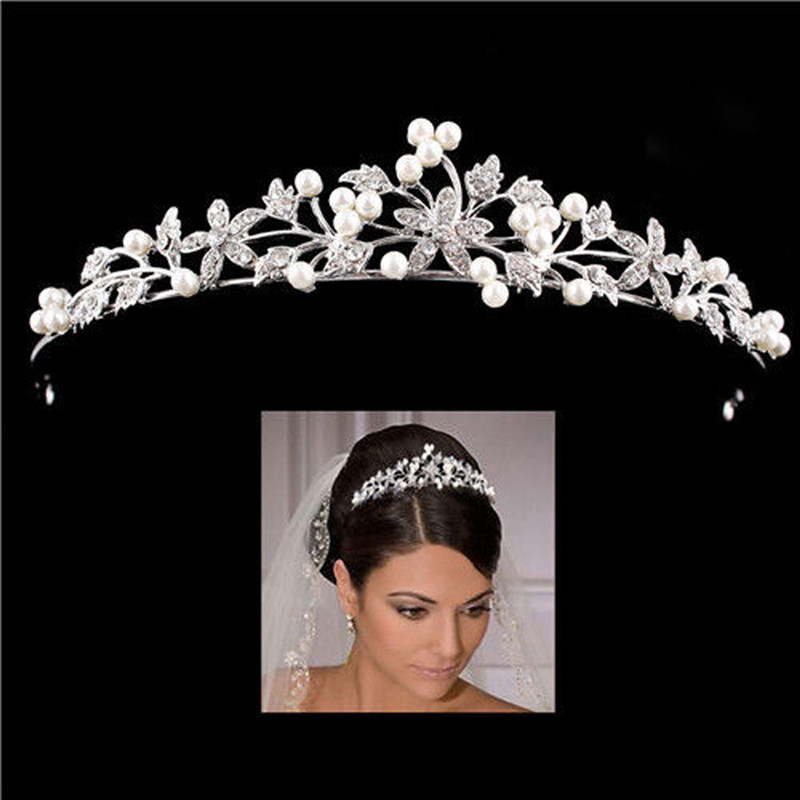 Crystal Wedding Bridal Tiara H - Women'S Fashion Day 评论和价格