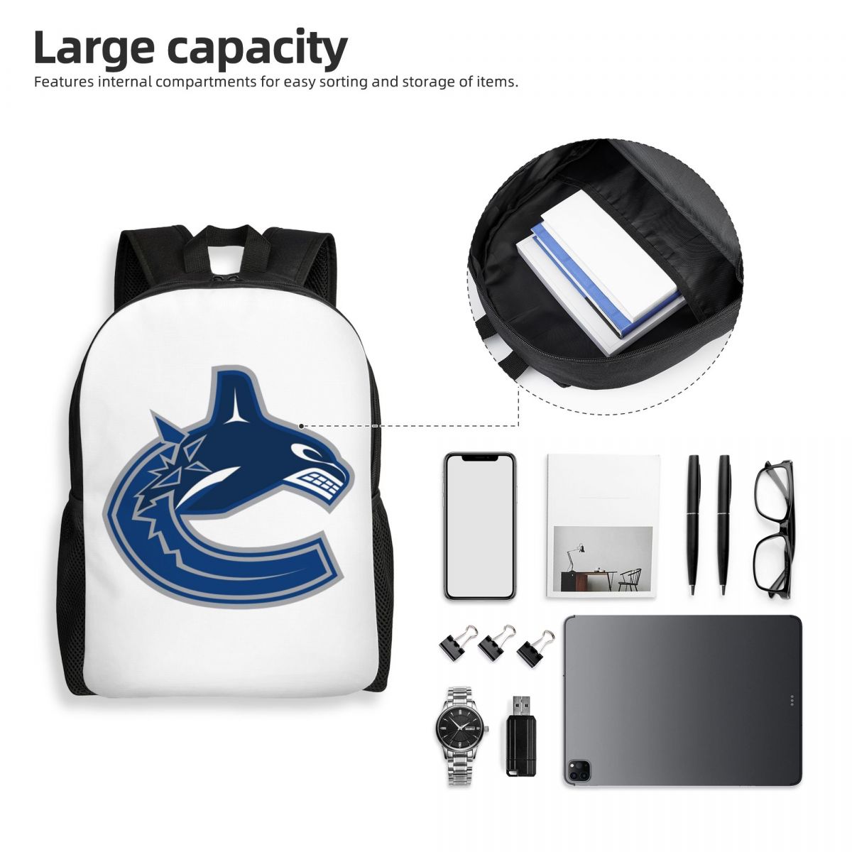 Eel Hockey Vancouver Canucks M - Women'S Fashion Vancouver 评论和价格