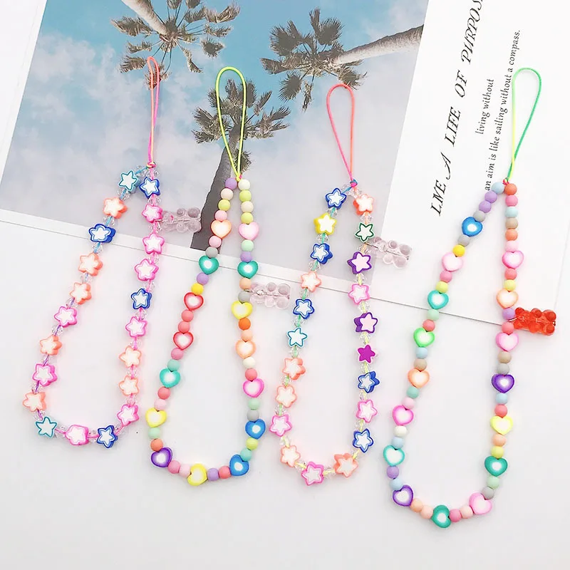 Acrylic Stars Love Bear Phone  - Fashion Women Picture 评论和价格