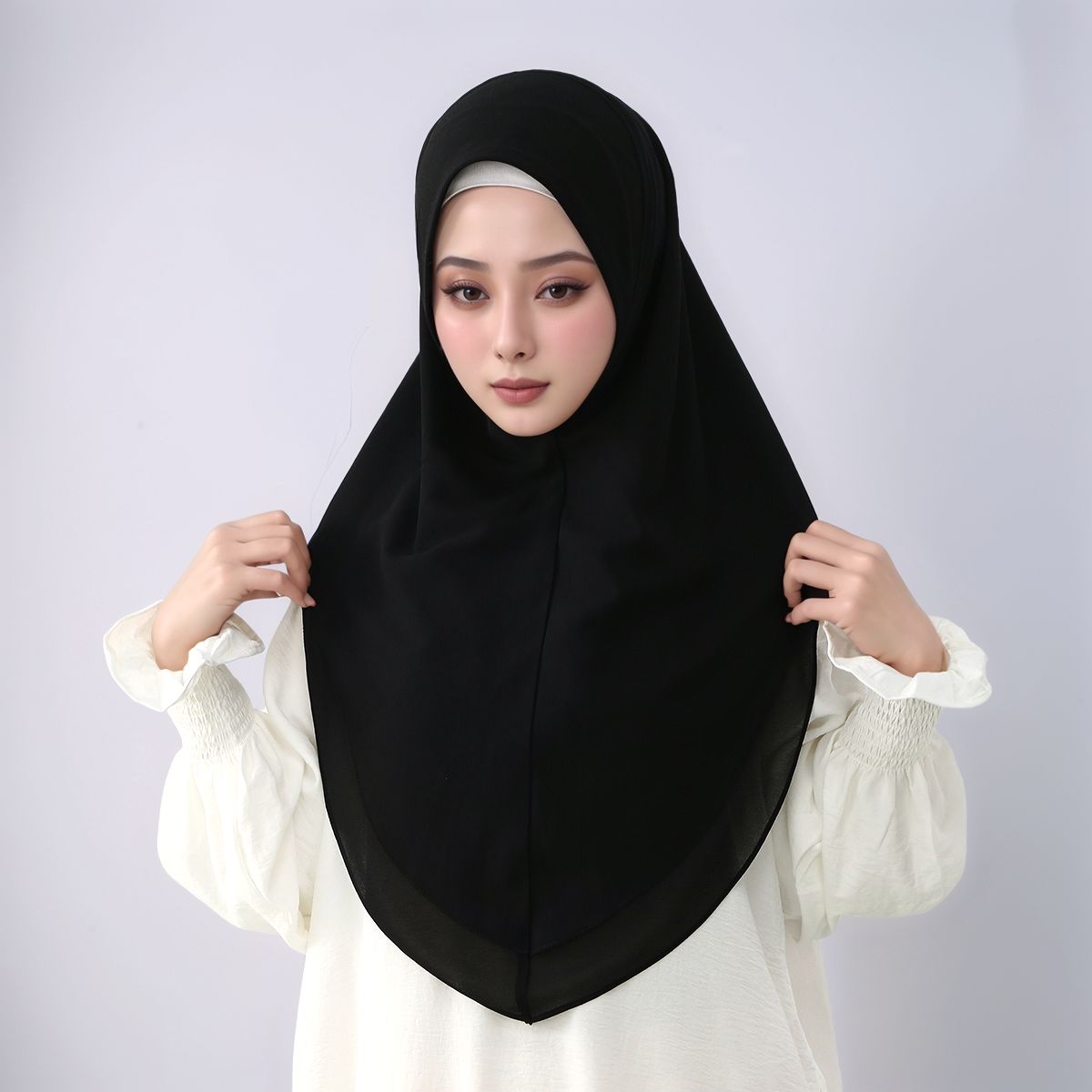 New Double layered Chiffon Rea - Women'S Fashion Layering 评论和价格