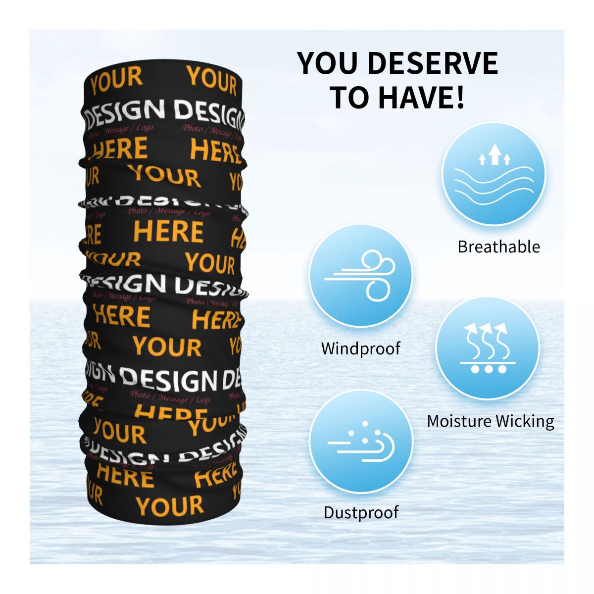 Custom Your Design Here Bandan - Women Fashion Logo Design 评论和价格
