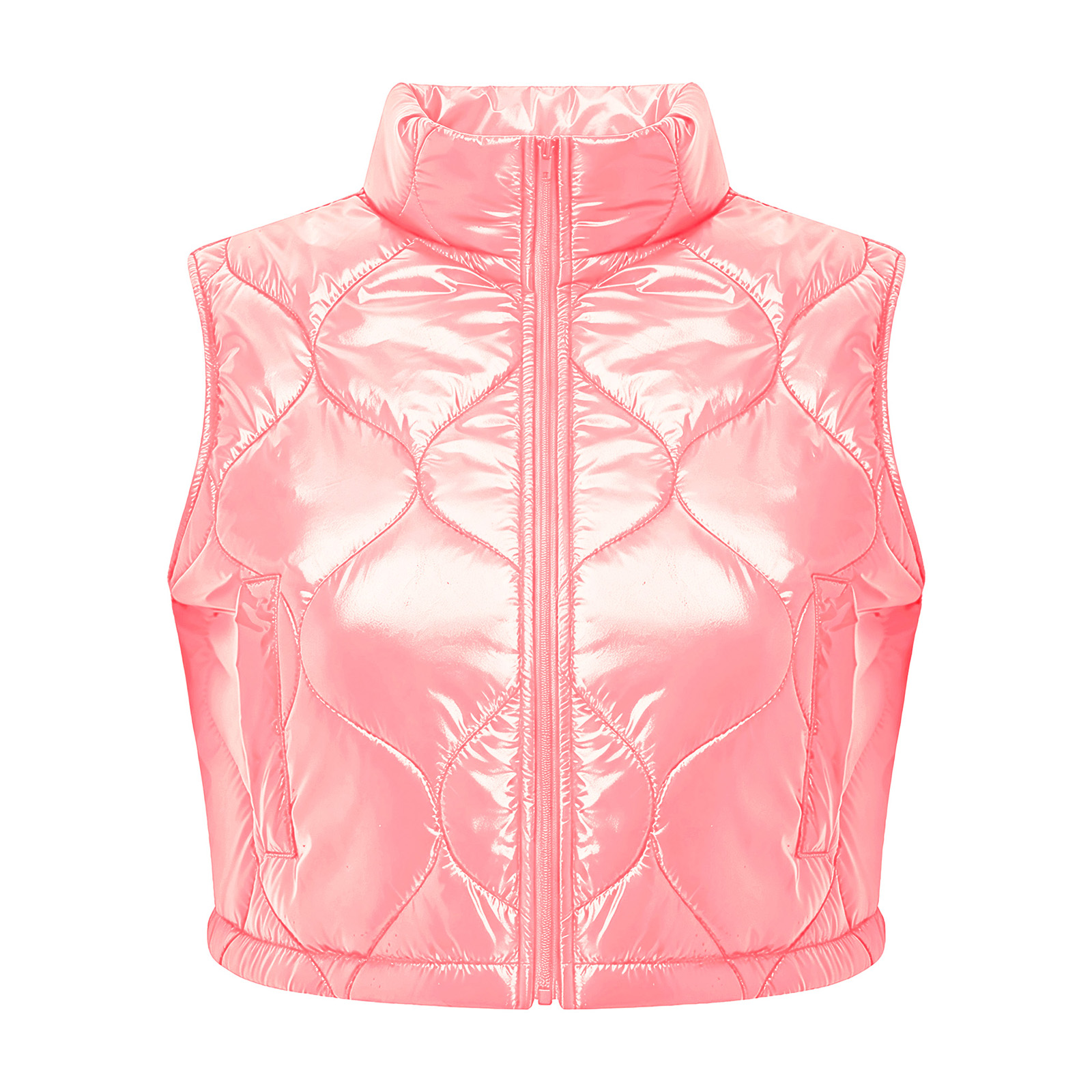 Women Short Coats Vest Sleevel - Women'S Fashion Gilet 评论和价格