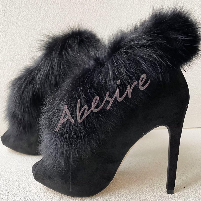 Autumn Suede Open-Toe Bare Boo - Women'S Fashion Trends 评论和价格