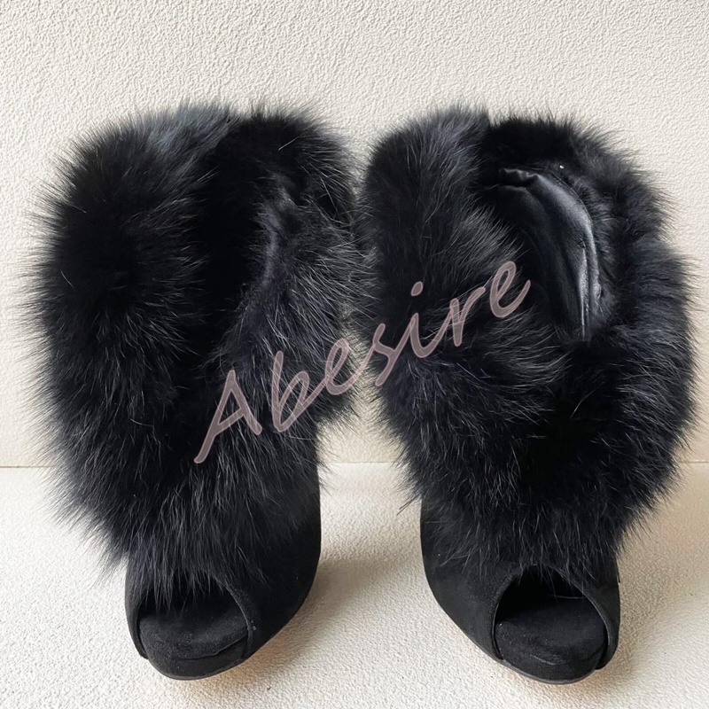 Autumn Suede Open-Toe Bare Boo - Women'S Fashion Trends 评论和价格