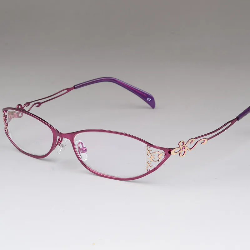 Fashionable Alloy Frame Transi - Women'S Fashion Glasses With Clear Lenses 评论和价格