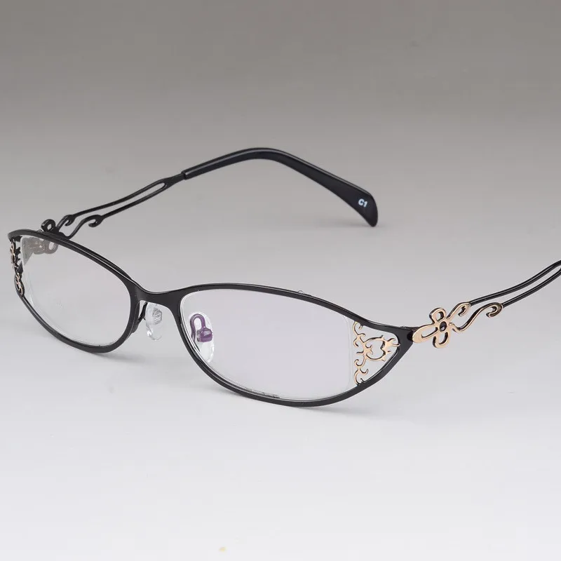 Fashionable Alloy Frame Transi - Women'S Fashion Glasses With Clear Lenses 评论和价格
