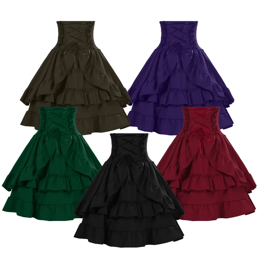 Summer Y2k Gothic Retro Lolita - Women'S Fashion Layering 评论和价格