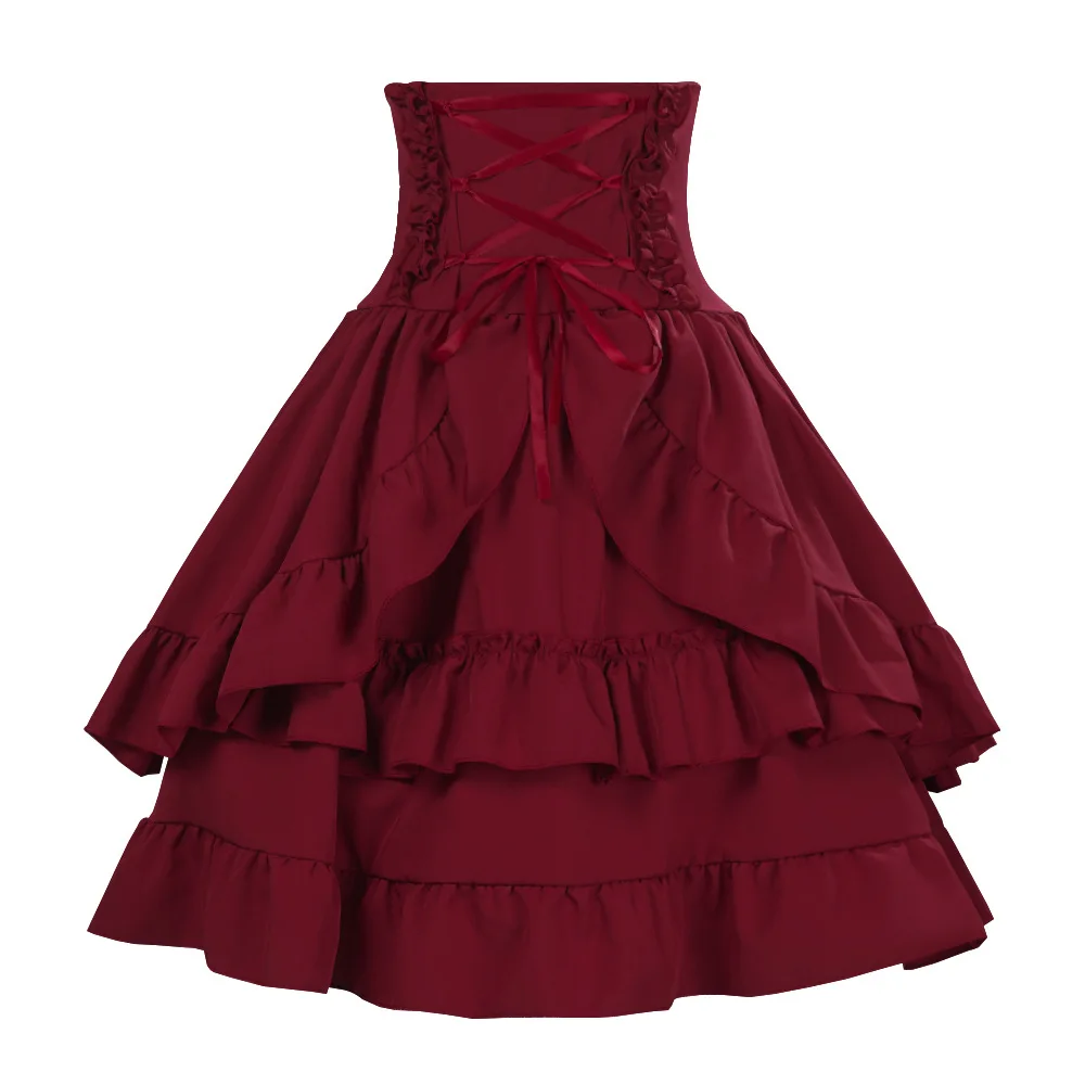 Summer Y2k Gothic Retro Lolita - Women'S Fashion Layering 评论和价格