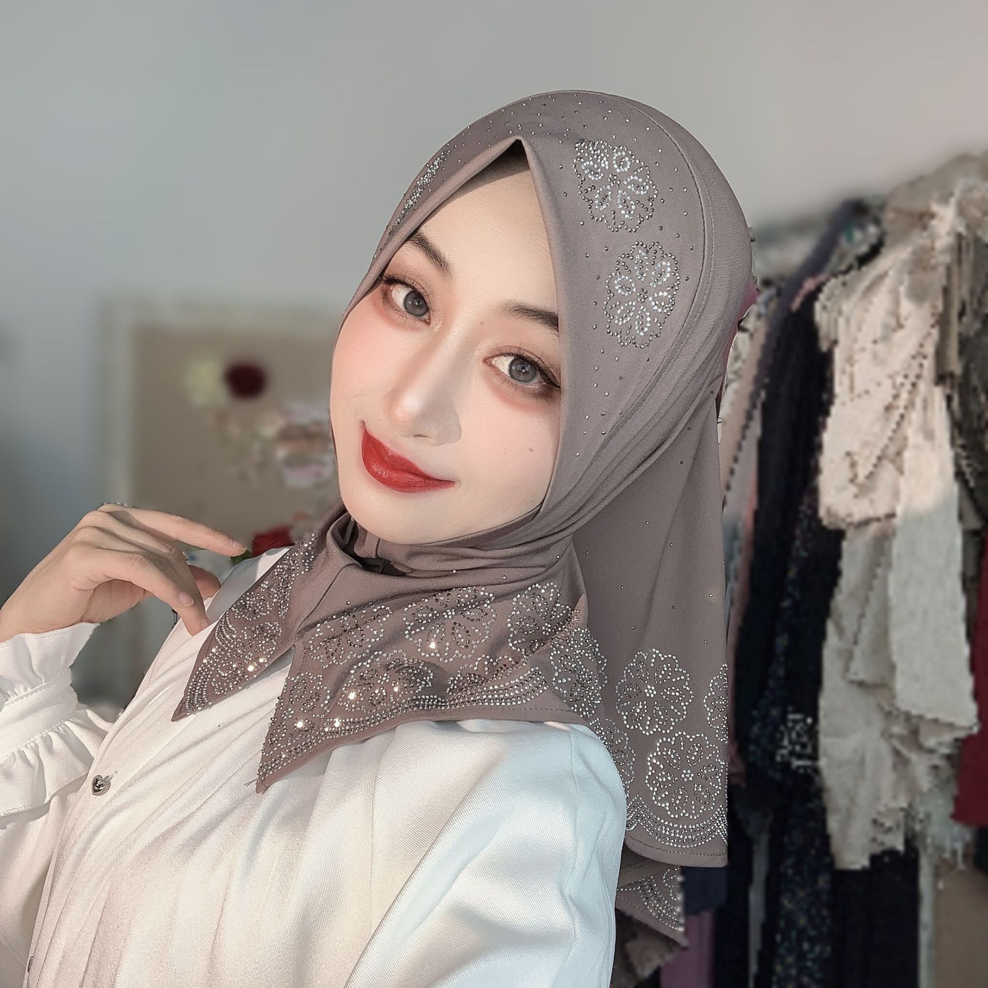 Ready To Wear Muslim Hijab Wom - Women Fashion Wear 评论和价格