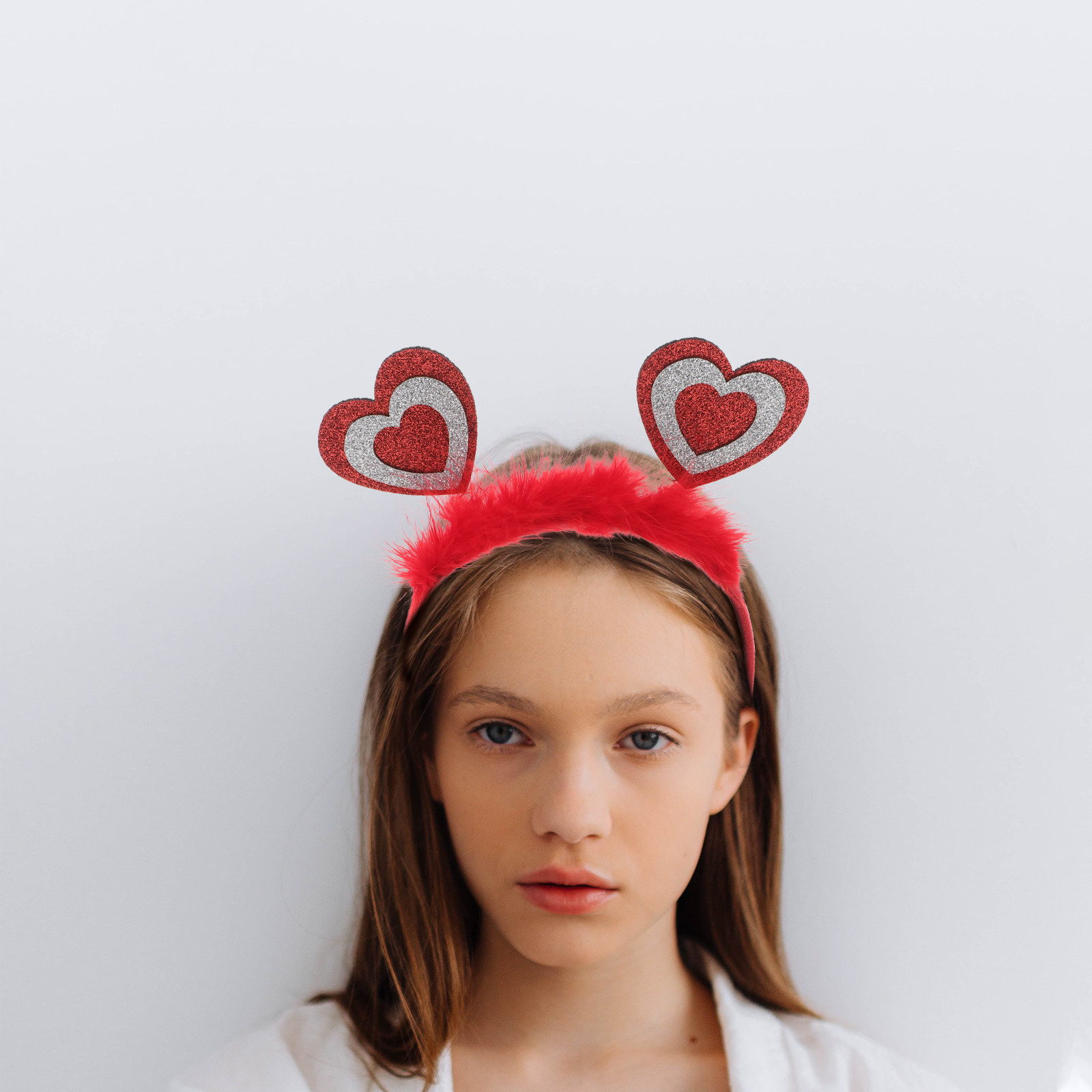 Valentines Heart Headband for  - Women Fashion Designer Dresses Photos 评论和价格