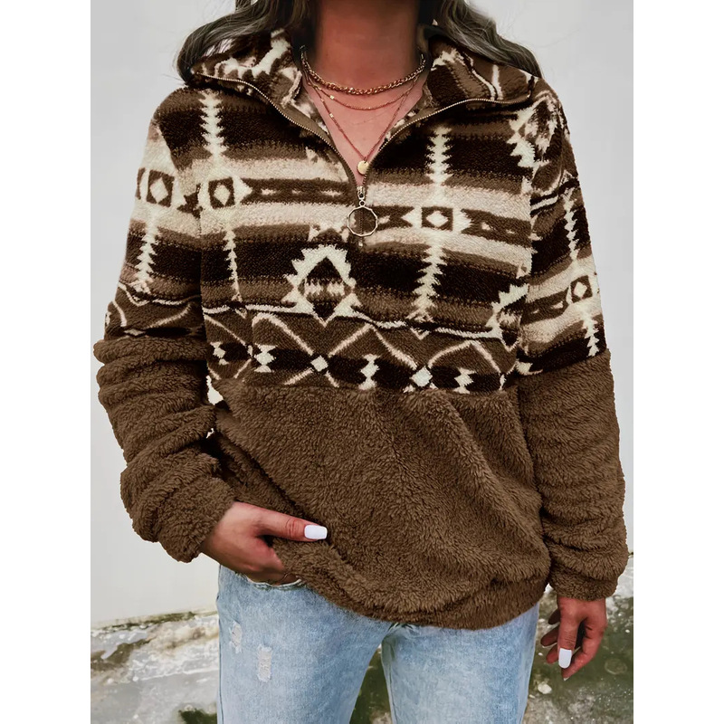 Spot Amazon Geometric Pattern  - Women'S Fashion Jackets Amazon 评论和价格