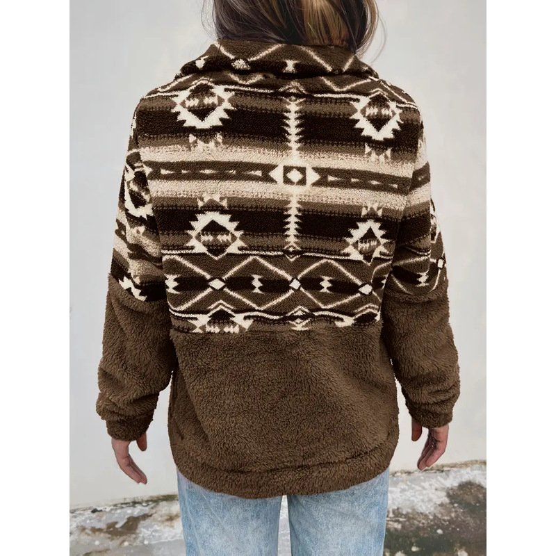 Spot Amazon Geometric Pattern  - Women'S Fashion Jackets Amazon 评论和价格