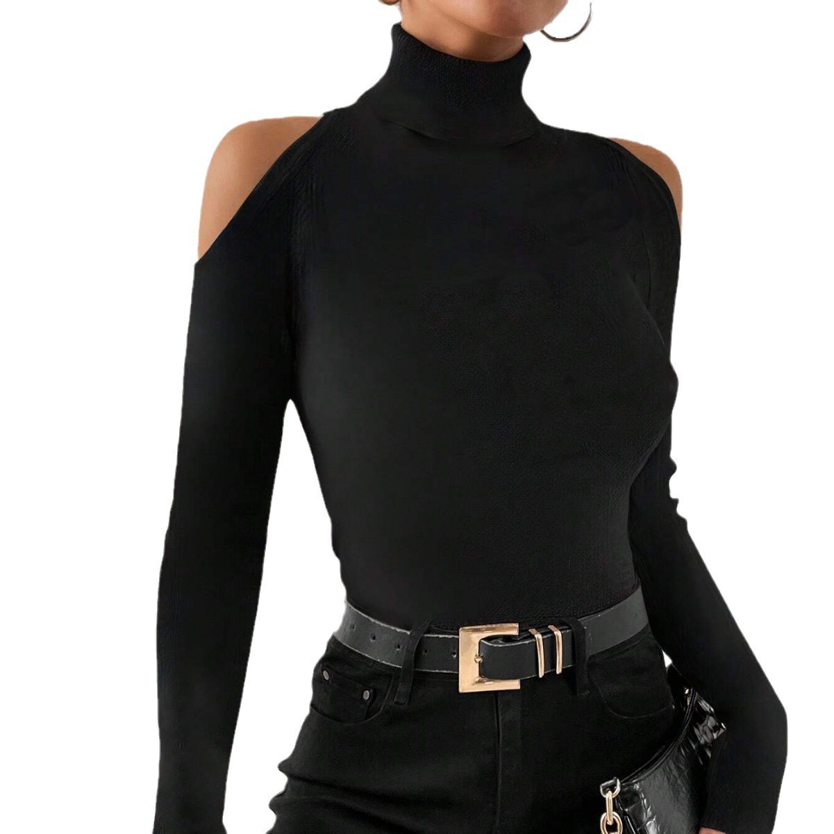 Women Elegant Off Shoulder Fit - Women Fashion Blouse 评论和价格