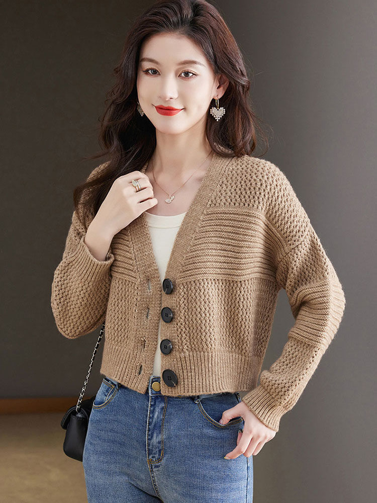 Women's Casual Short Knitted C - Women'S Fashion Gilet 评论和价格