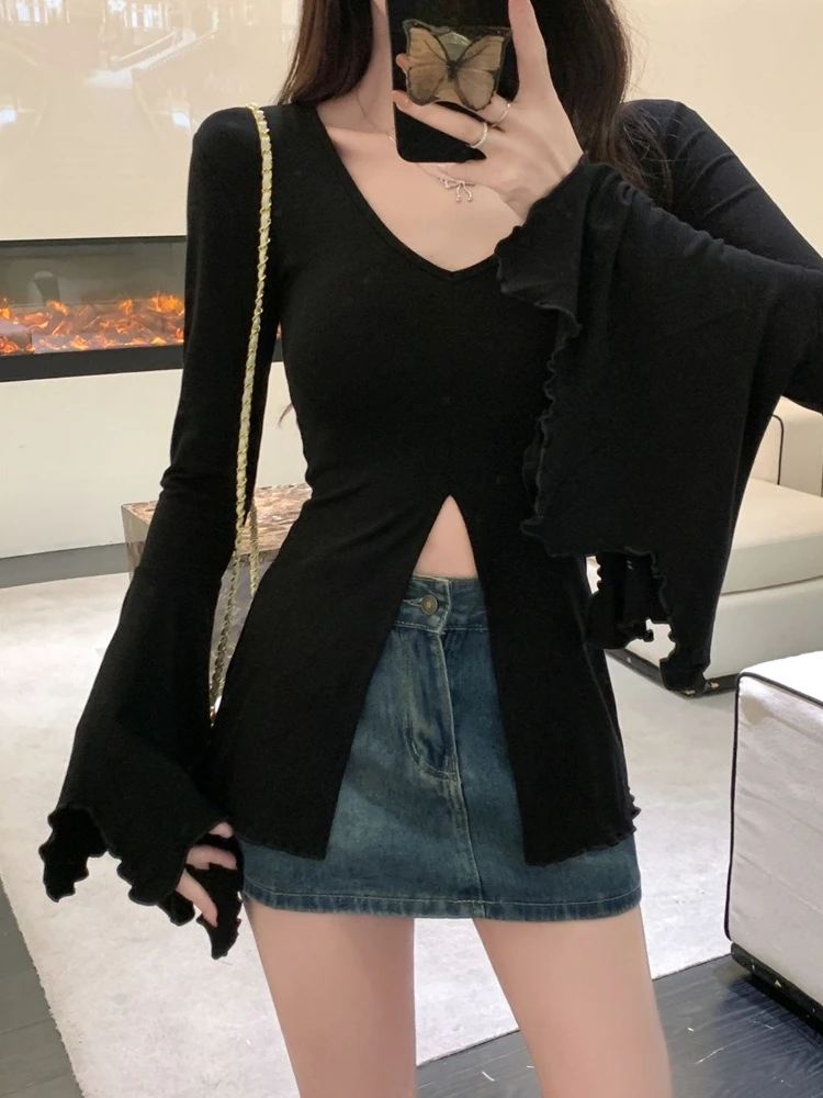 Vintage Y2K T-Shirt for Women, - Women Top Fashion 评论和价格