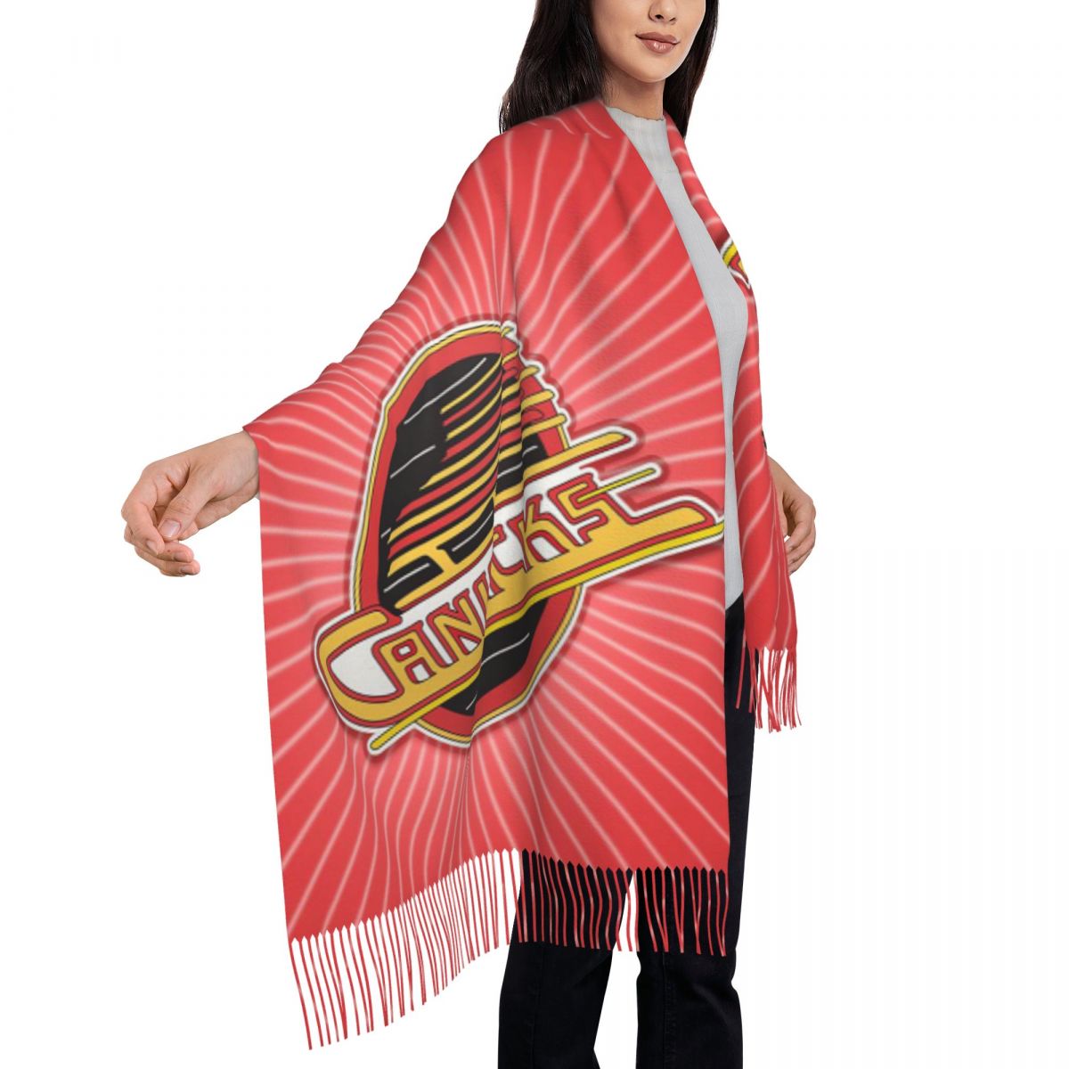 Vancouver Hockey Canucks Scarf - Women'S Fashion Vancouver 评论和价格