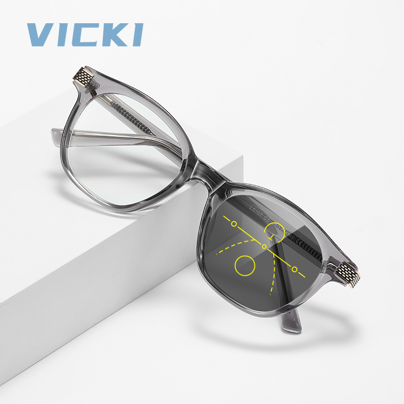 VICKI New Lady's Round-frame R - Women'S Fashion Glasses With Clear Lenses 评论和价格