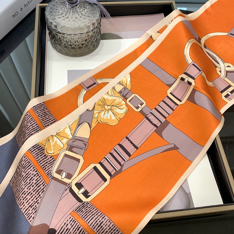 100% Mulberry Silk Scarf Women - Women'S Fashion Layering 评论和价格