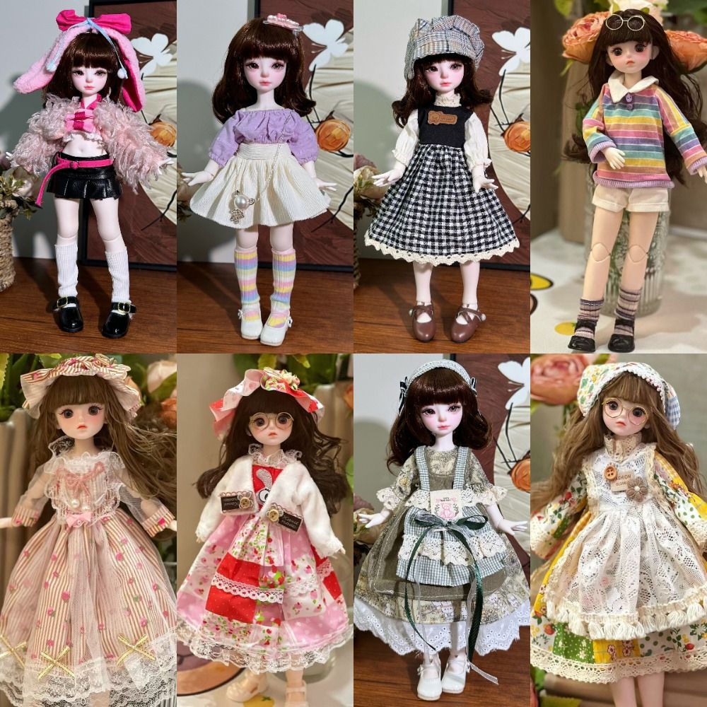 Fashion 1/6 30cm Doll 1/6 BJD  - Women'S Fashion Kilt 评论和价格