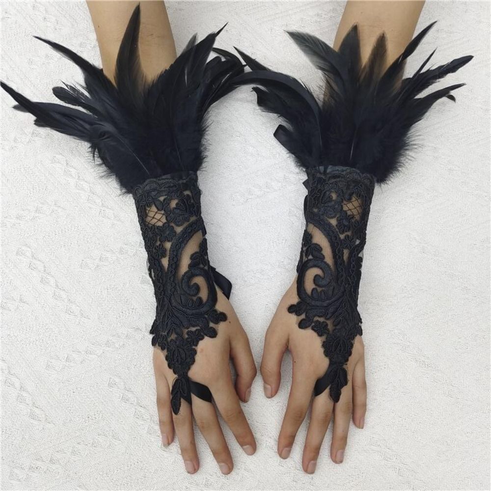 1PC Fashion Accessories Lace F - Women Fashion Gloves 评论和价格