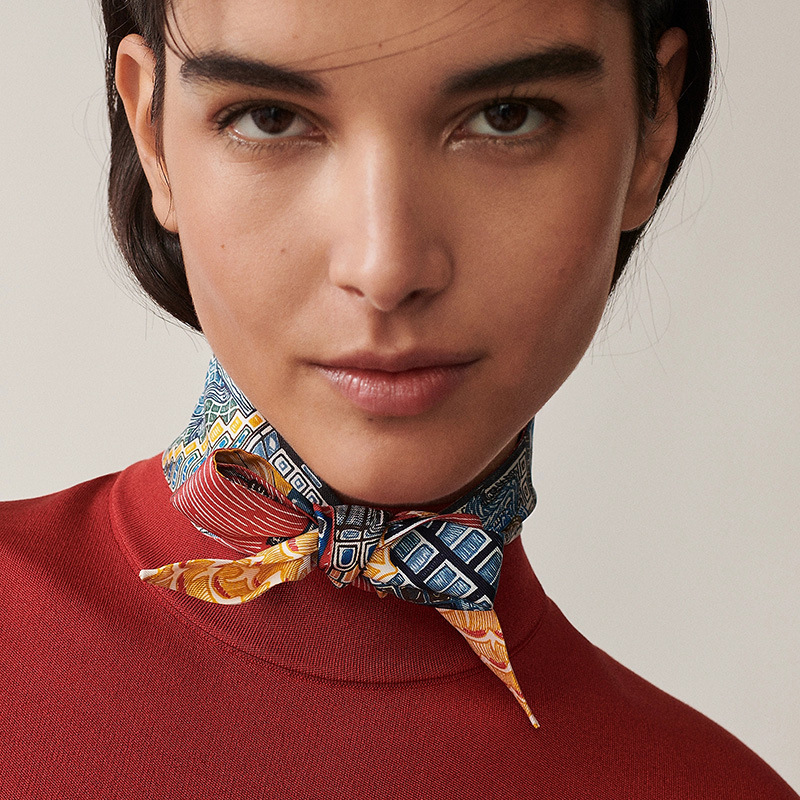 100% Silk Ring Scarf Neckerchi - Women'S Fashion Layering 评论和价格