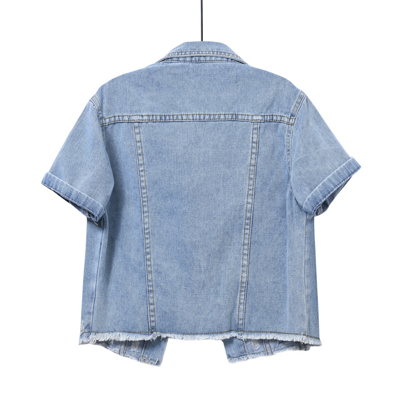 Light-colored Short Denim Shor - Women'S Fashion Jackets Amazon 评论和价格