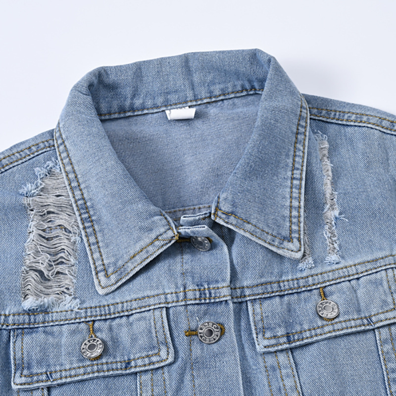 Light-colored Short Denim Shor - Women'S Fashion Jackets Amazon 评论和价格