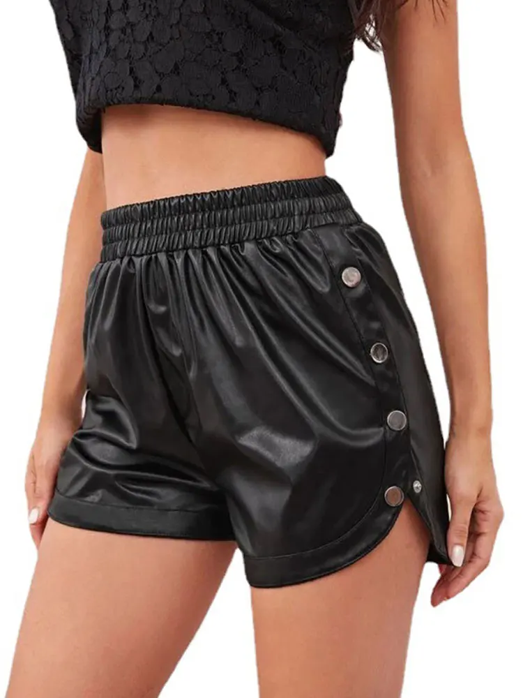 Women's Shorts Side Button Ope - Women Fashion Open Now 评论和价格