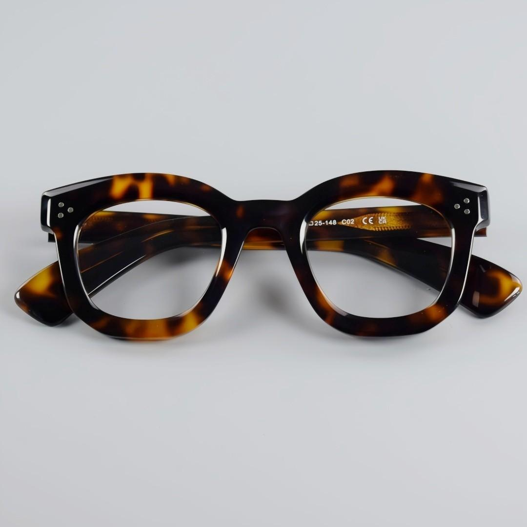 BETSION Fashion Thick Full Rim - Women'S Fashion Glasses With Clear Lenses 评论和价格