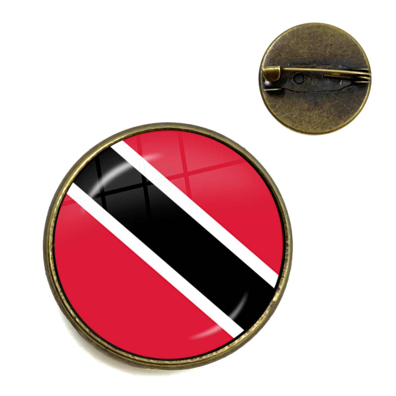 National Flag Brooches Trinida - Women Fashion Uk 评论和价格