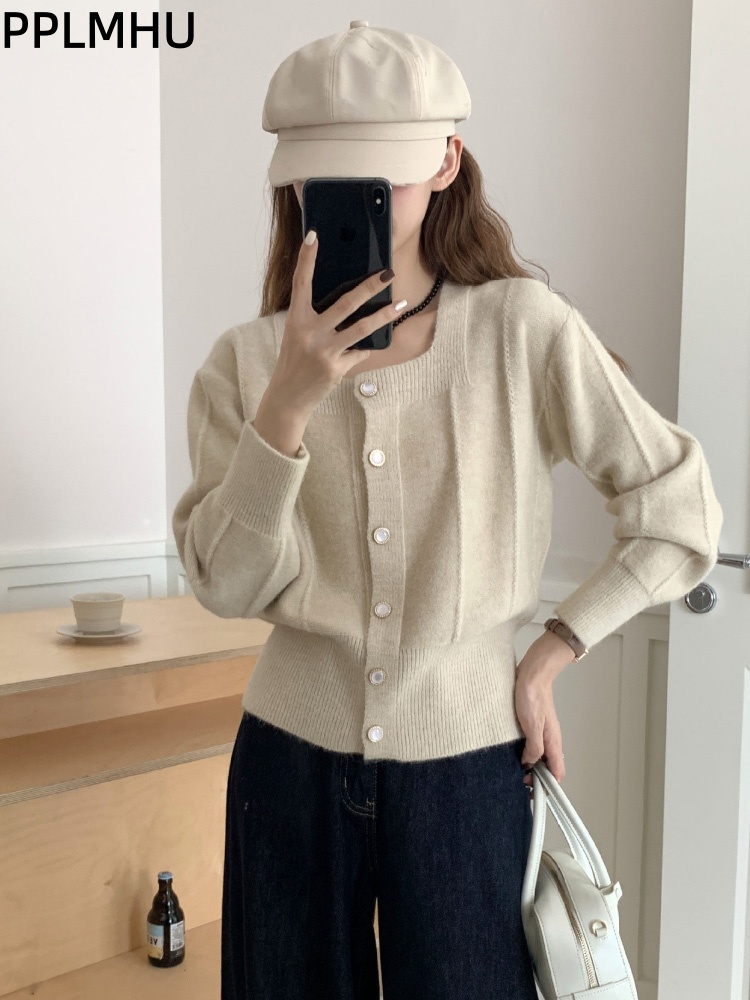 Korean Fashion Square Collar K - Women'S Fashion Gilet 评论和价格