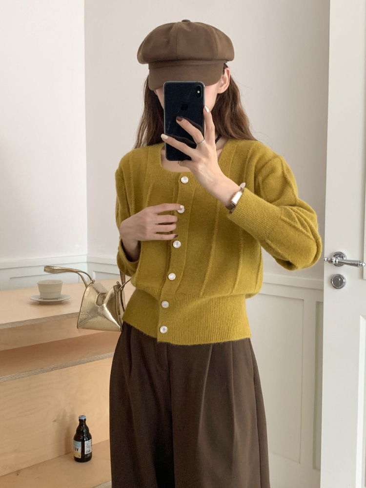 Korean Fashion Square Collar K - Women'S Fashion Gilet 评论和价格