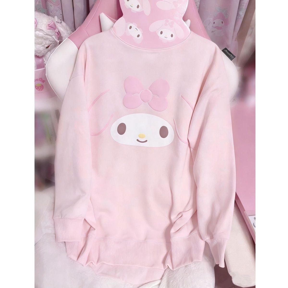 Sanrio Hello Kitty Printed Lon - Hoodie Women Oversized 评论和价格