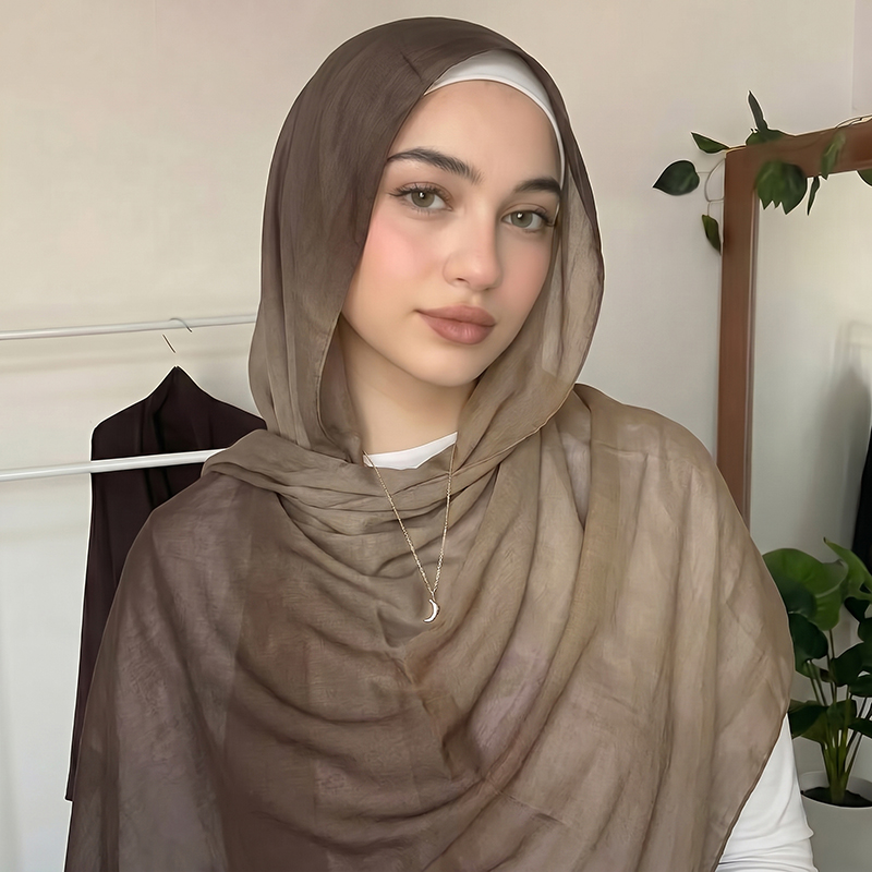 Fashion Muslim Hijab Ombre Sca - Women Fashion Wear 评论和价格
